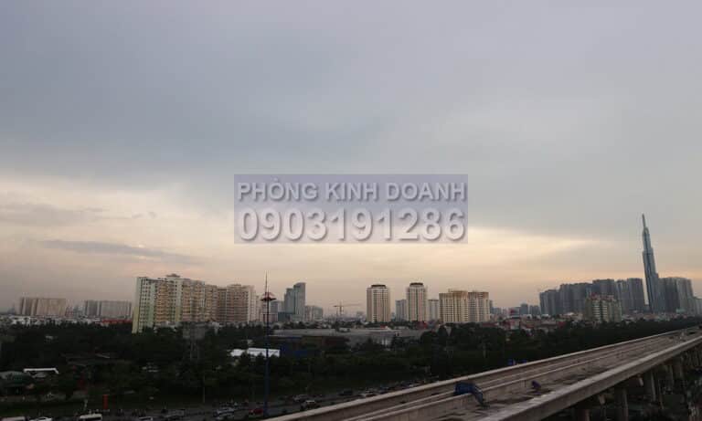 Gateway Thảo Điền cho thuê căn hộ 2 phòng ngủ lầu trung thoáng full nội thất