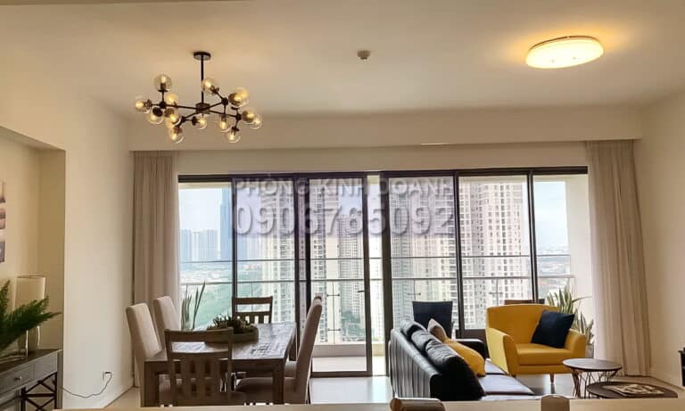 Gateway Thảo Điền 4 phòng ngủ cho thuê view L81 – sông tầng cao nhà đẹp