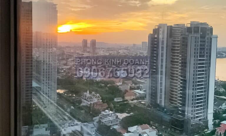 Gateway Thảo Điền 4 phòng ngủ cho thuê view L81 – sông tầng cao nhà đẹp