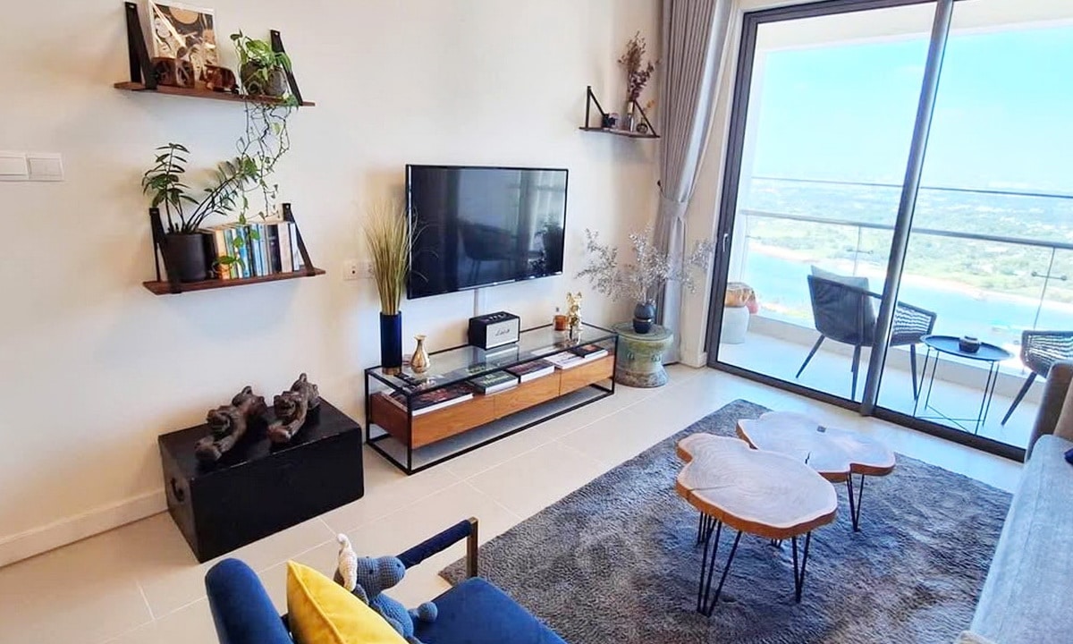 Gateway Thảo Điền bán căn hộ 97m 2 phòng ngủ lầu cao nhà đẹp view sông