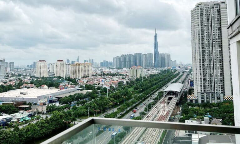 Gateway Thảo Điền bán căn hộ 2 phòng ngủ có nội thất view thoáng mát