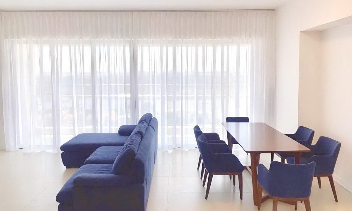 Gateway Thảo Điền 3 phòng ngủ cho thuê view sông tầng cao có nội thất