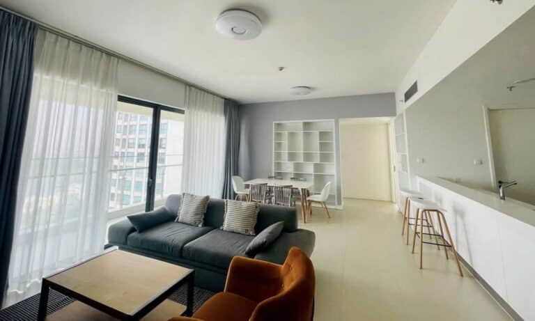 Gateway Thảo Điền bán căn hộ 3 phòng ngủ view sông tầng cao đủ nội thất