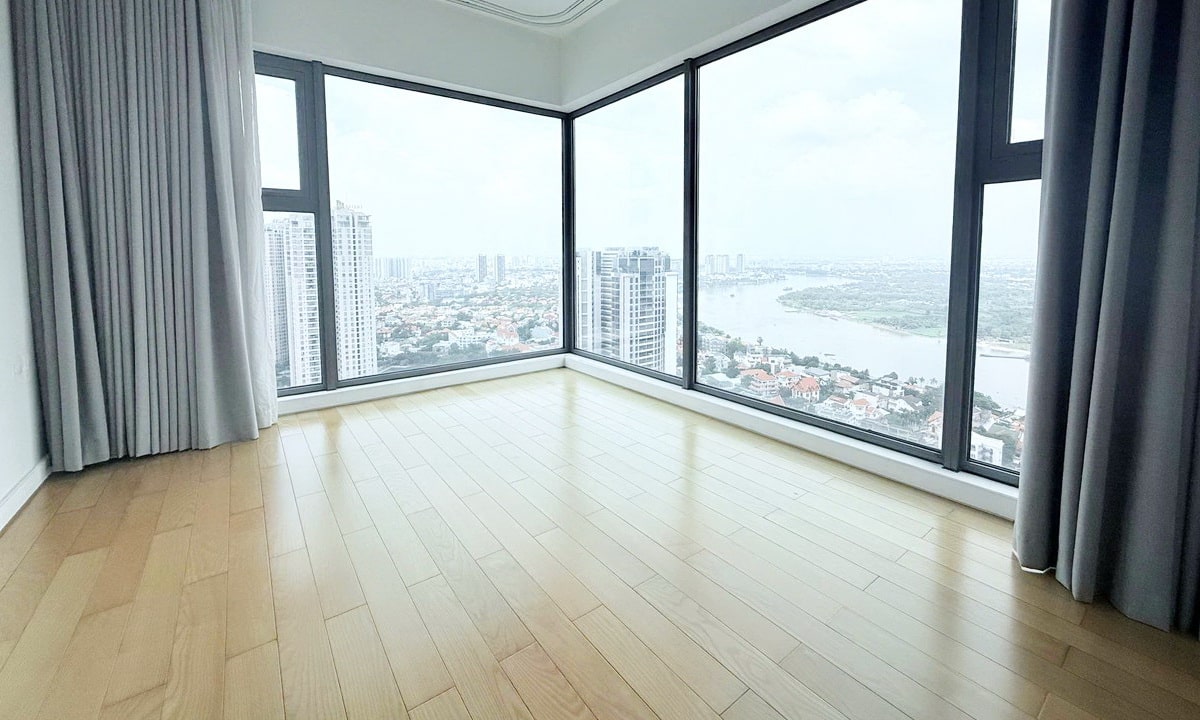 Gateway Thảo Điền bán căn hộ 4 phòng ngủ không nội thất view sông tầng cao