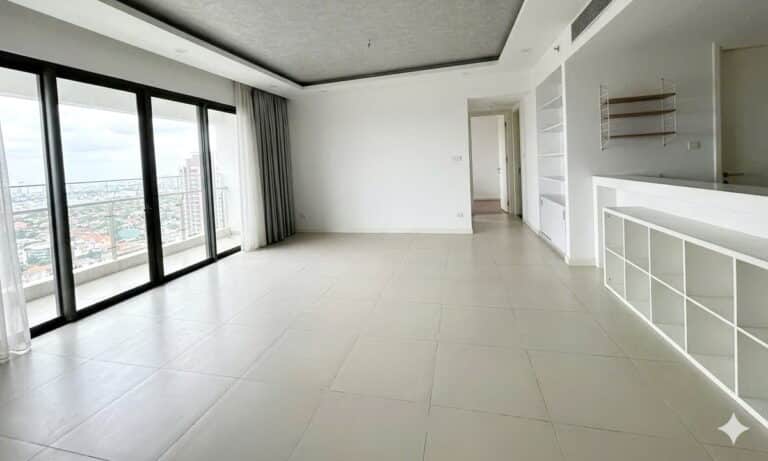 Gateway Thảo Điền bán căn hộ 4 phòng ngủ view L81 lầu cao thoáng nhà đẹp