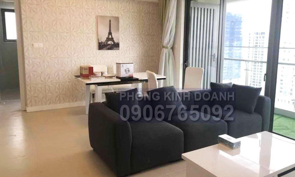 Gateway Thảo Điền bán căn hộ 2 phòng ngủ view thoáng lầu cao full nội thất