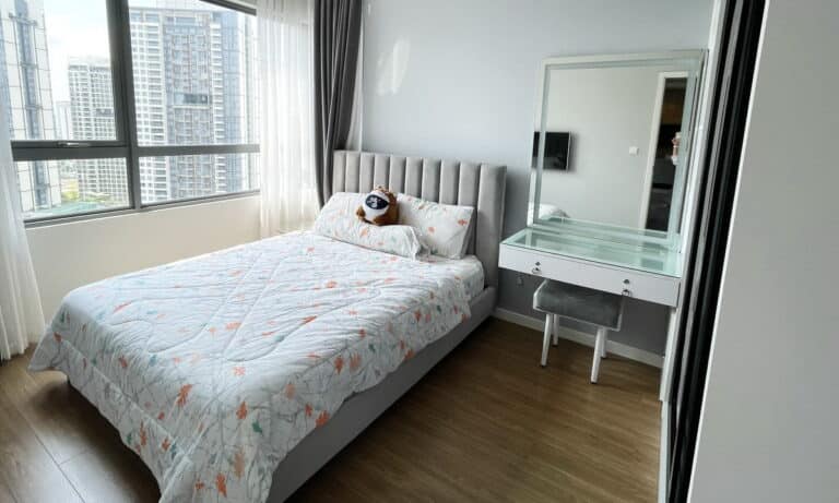 Masteri An Phú cho thuê căn 3 phòng ngủ nội thất đẹp view thoáng lầu cao