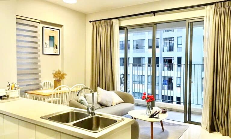 Masteri An Phú bán căn hộ 2 phòng ngủ nội thất đẹp lầu cao thoáng mát