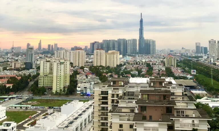Estella Heights căn hộ 2 phòng ngủ bán nội thất cao cấp lầu cao view L81
