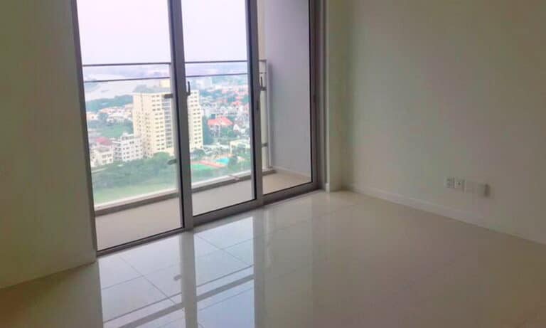 Estella Heights căn hộ 1 phòng ngủ bán nhà trống lầu cao view thoáng mát