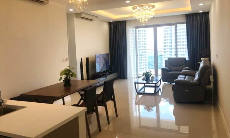 Estella Heights bán căn hộ 3 phòng ngủ đầy đủ nội thất lầu cao thoáng mát