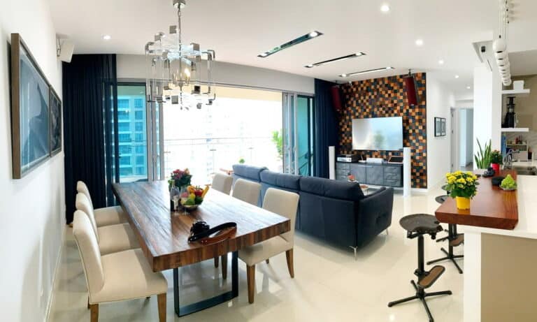 Estella Heights bán căn hộ 4 phòng ngủ nhà đẹp view nội khu thoáng mát