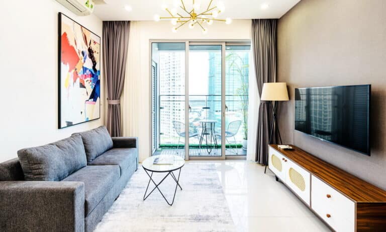 Estella Heights cho thuê căn 1 phòng ngủ nhà đẹp lầu cao view thoáng mát