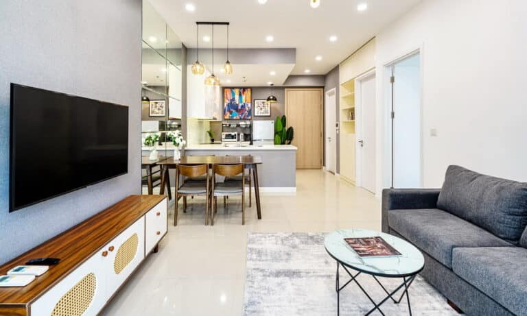 Estella Heights cho thuê căn 1 phòng ngủ nhà đẹp lầu cao view thoáng mát