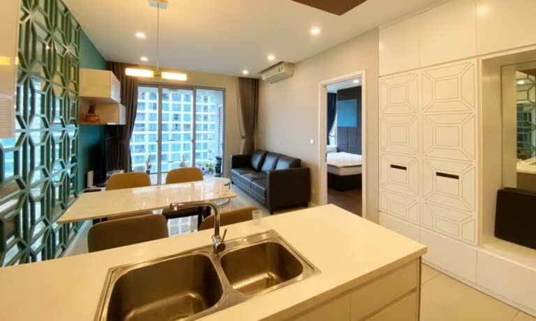 Estella Heights cho thuê căn hộ 1 phòng ngủ đầy đủ nội thất view hồ bơi mát