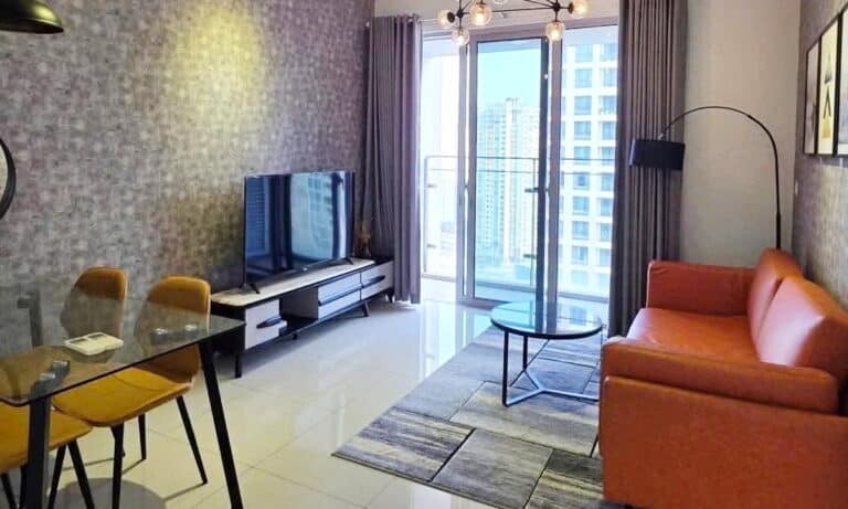 Estella Heights cho thuê căn hộ 1 phòng ngủ nội thất cao cấp view hồ bơi mát