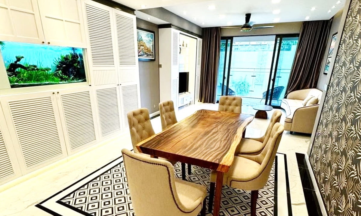 Estella Heights cho thuê căn hộ 3 phòng ngủ nội thất xịn view hồ bơi mát mẻ