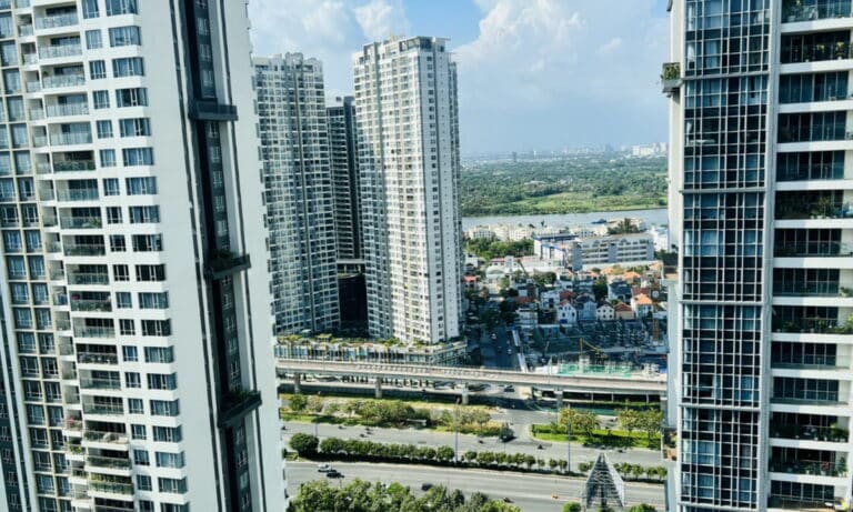 Estella Heights cho thuê căn hộ 2 phòng ngủ rộng rãi đầy đủ nội thất lầu cao