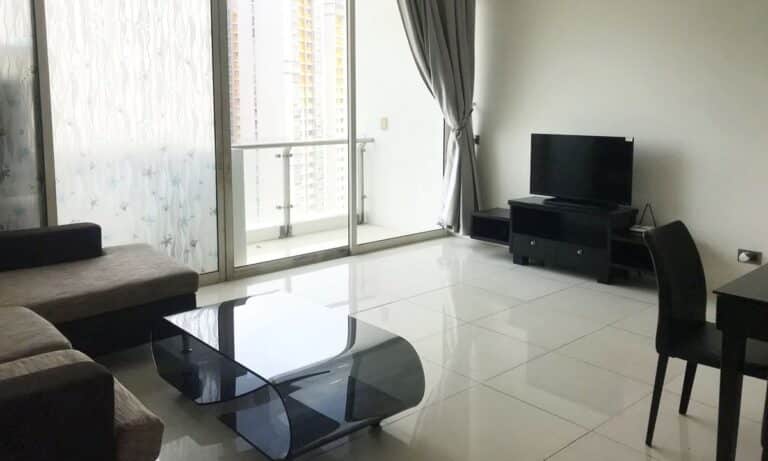 The Estella cho thuê căn hộ 2 phòng ngủ tầng cao có nội thất view thoáng mát