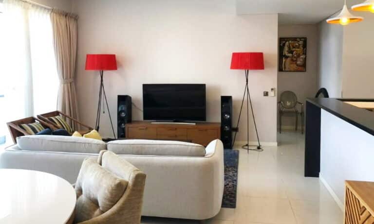 The Estella cho thuê căn hộ 2 phòng ngủ rộng có nội thất view thoáng mát