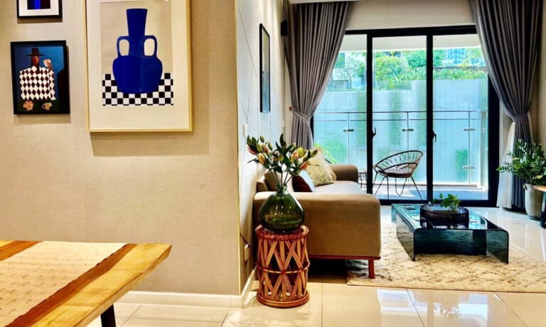 The Estella cho thuê căn hộ 2 phòng ngủ rộng rãi nội thất cao cấp view mát