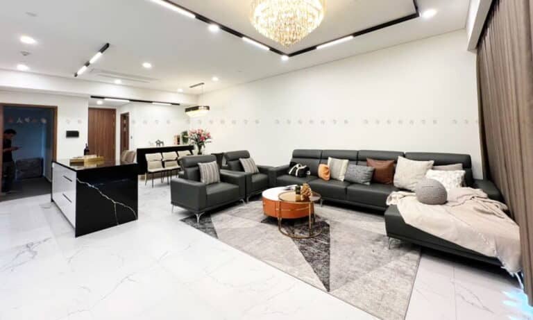 The Metropole khu Galleria căn 4 phòng ngủ cho thuê nội thất xịn view sông