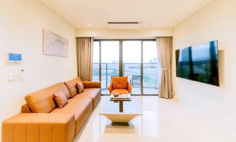 The Metropole khu Opera căn 2 phòng ngủ cho thuê view sông nội thất đẹp