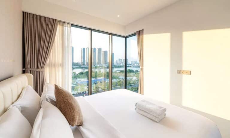 The Metropole Crest cho thuê căn 3 phòng ngủ nội thất sang trọng view sông