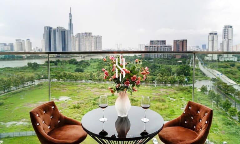 The Metropole Crest 3 phòng ngủ bán nội thất sang trọng lầu cao view L81