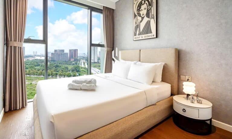 The Metropole Crest 3 phòng ngủ bán nội thất sang trọng lầu cao view L81