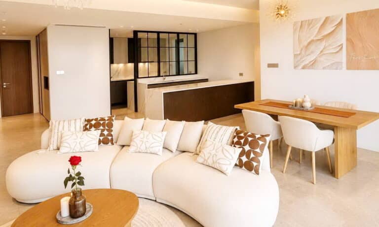 The Metropole Crest bán căn 3 phòng ngủ nhà đẹp lầu cao view sông thoáng