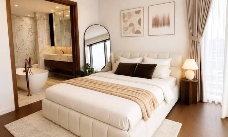 The Metropole Crest bán căn 3 phòng ngủ nhà đẹp lầu cao view sông thoáng