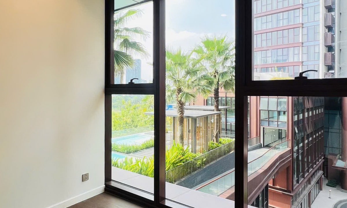 The Metropole Galleria bán căn hộ 4 phòng ngủ nhà trống view sông đẹp