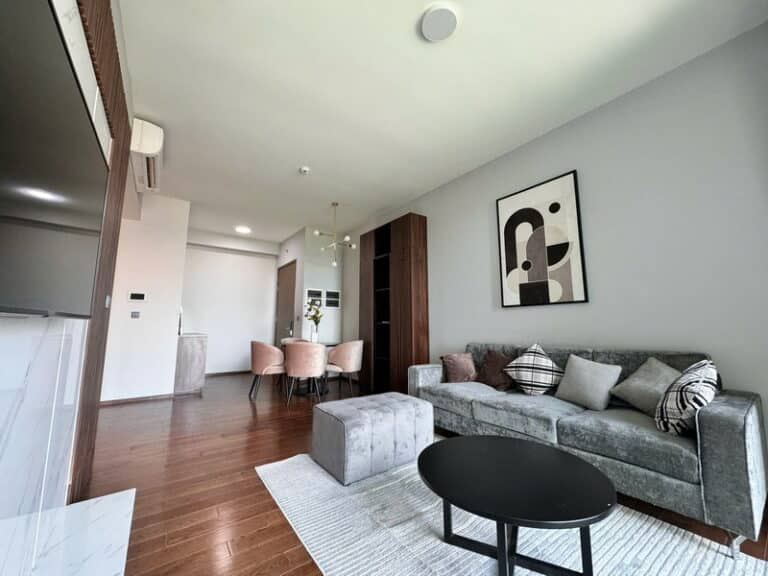 Căn hộ 1 phòng ngủ D’edge Thảo Điền cho thuê giá tốt, view đẹp