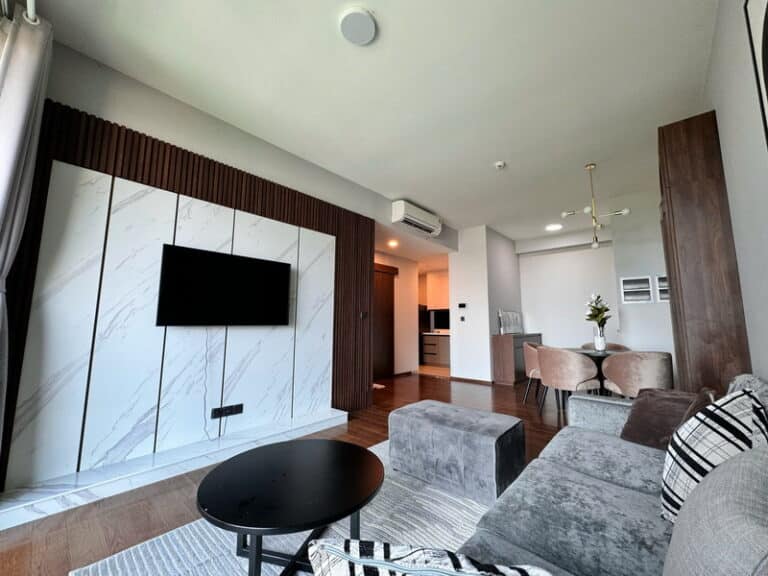 Căn hộ 1 phòng ngủ D’edge Thảo Điền cho thuê giá tốt, view đẹp