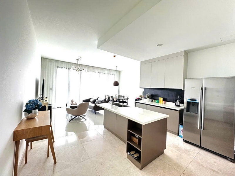 Thuê căn hộ 3PN D’Edge Thảo Điền Tầng Trung, view thoáng, giá thuê hấp dẫn