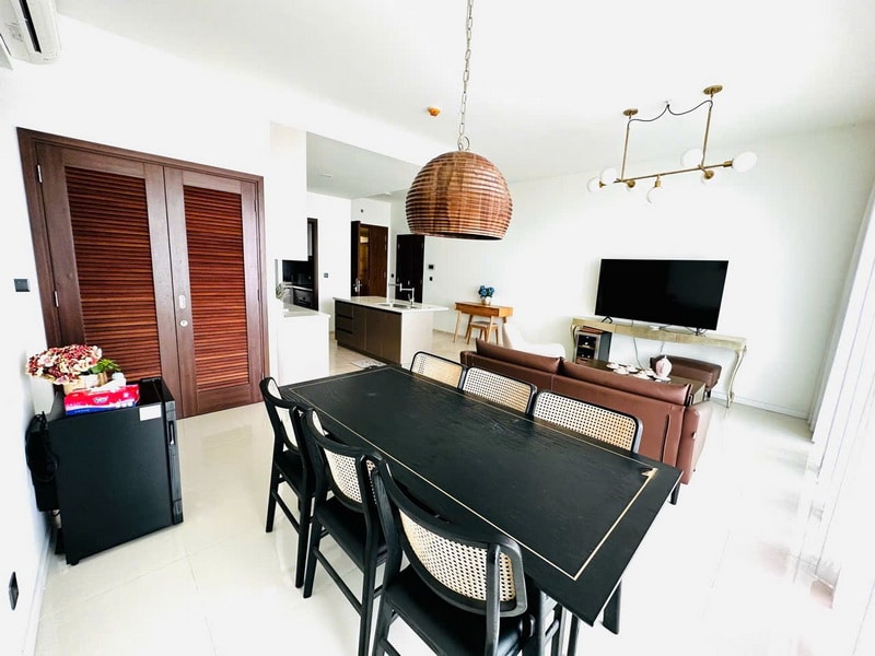 Thuê căn hộ 3PN D’Edge Thảo Điền Tầng Trung, view thoáng, giá thuê hấp dẫn