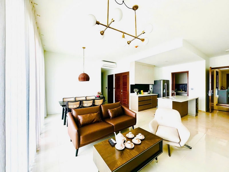 Thuê căn hộ 3PN D’Edge Thảo Điền Tầng Trung, view thoáng, giá thuê hấp dẫn
