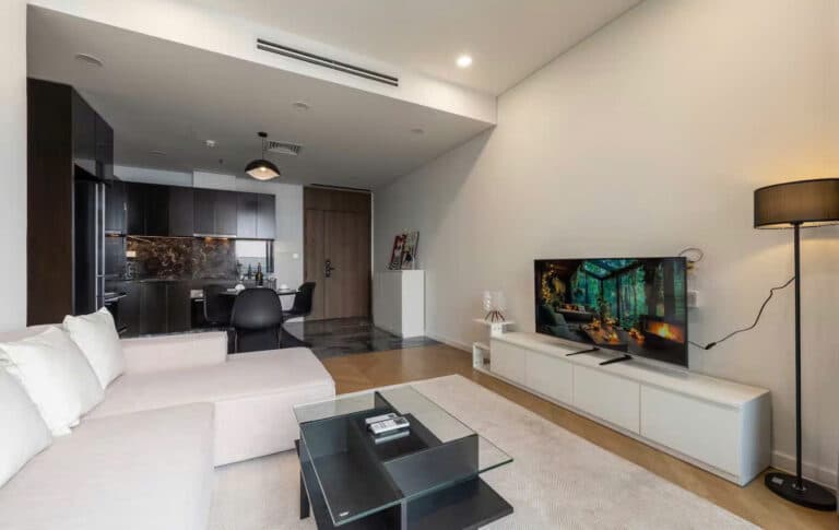 Căn hộ 3 phòng ngủ Lumiere Riverside bán tầng trung, nội thất đẹp