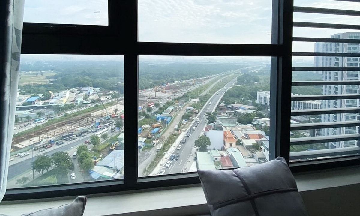 Centana Thủ Thiêm căn hộ 2 phòng ngủ cho thuê full nội thất view thoáng mát