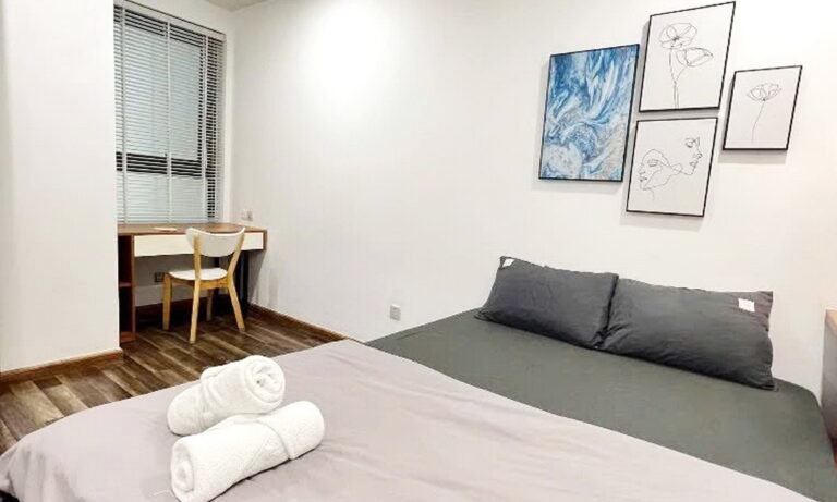 Hà Đô Centrosa Garden cho thuê căn hộ 2 phòng ngủ đẹp nội thất cao cấp