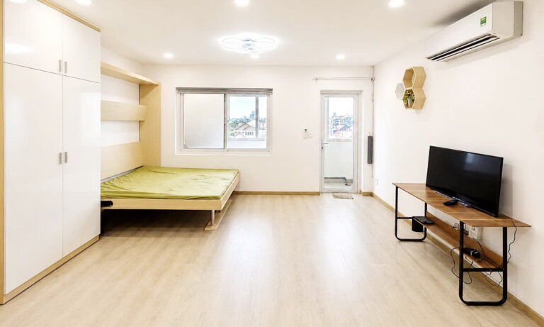 Saigon Mia cho thuê căn hộ Officetel 1 phòng ngủ thoáng có nội thất giá tốt