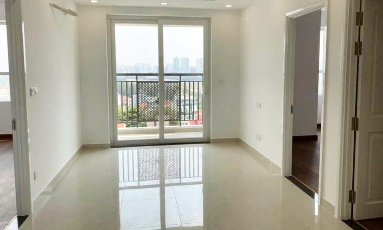 Saigon Mia cho thuê căn hộ 3 phòng ngủ nội thất cơ bản lầu cao view thoáng