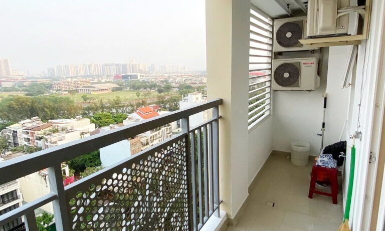 Saigon Mia cho thuê căn hộ 3 phòng ngủ nội thất cơ bản hướng thoáng mát