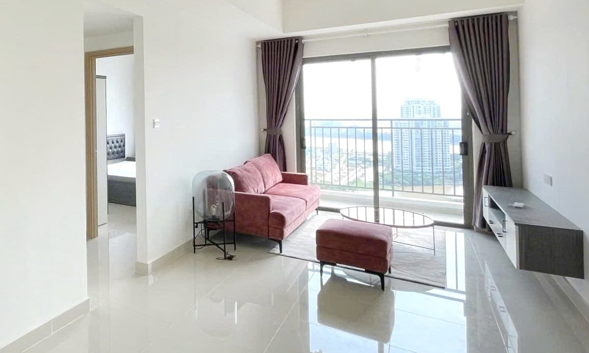 The Sun Avenue căn hộ 1 phòng ngủ cho thuê nhà đẹp lầu cao view sông