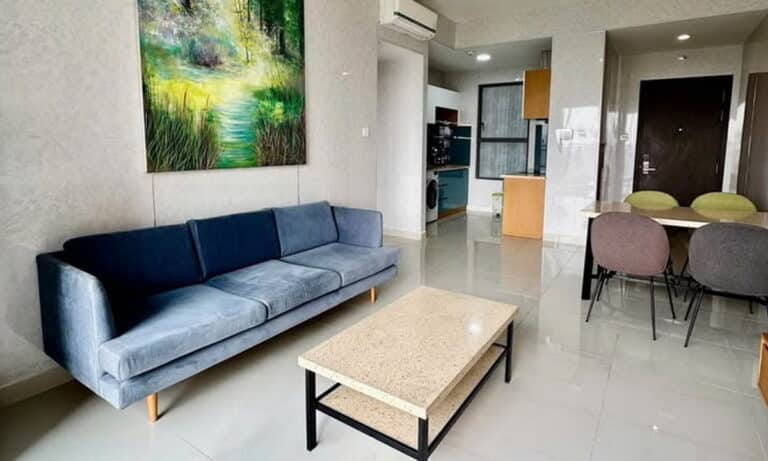 The Sun Avenue căn hộ cho thuê 3 phòng ngủ có nội thất lầu cao view L81
