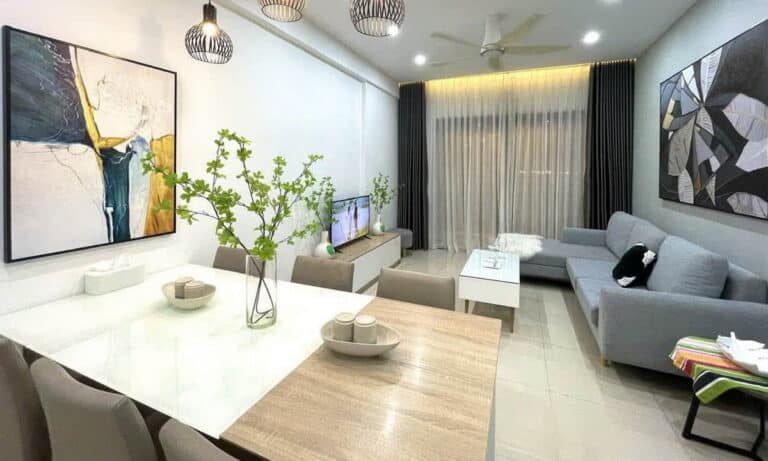 The Sun Avenue căn hộ cho thuê 3 phòng ngủ nội thất đẹp view thoáng mát