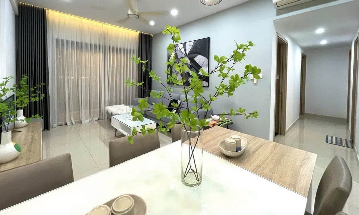 The Sun Avenue căn hộ cho thuê 3 phòng ngủ nội thất đẹp view thoáng mát