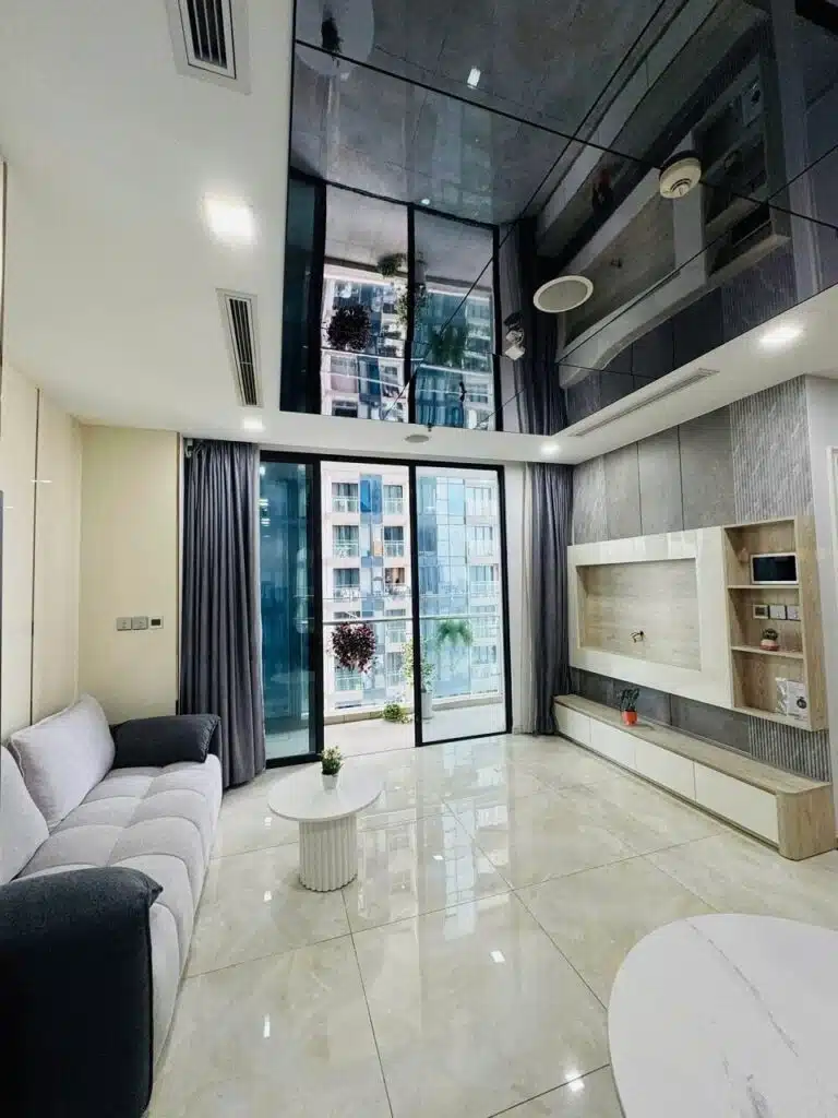 Căn hộ 2 phòng ngủ Lux 6 Vinhomes Golden River bán – Tầng trung, Full Nội Thất