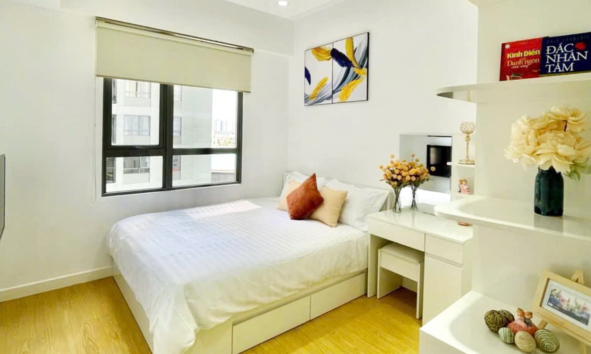 Masteri Thảo Điền căn hộ 2 phòng ngủ cho thuê nội thất cao cấp view hồ bơi